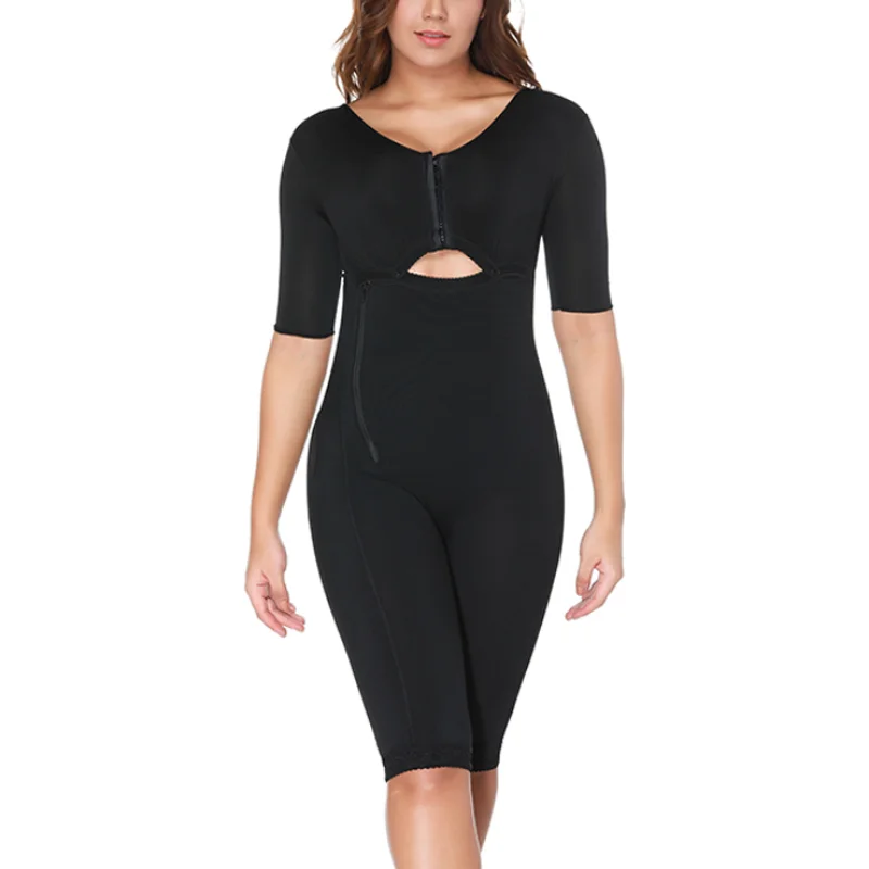 

Mid-Sleeve Colombianas Postparto Postpartum Girdle Full Body Shaper For Women Post-Surgery Skims BBl Post Op Surgery Supplies