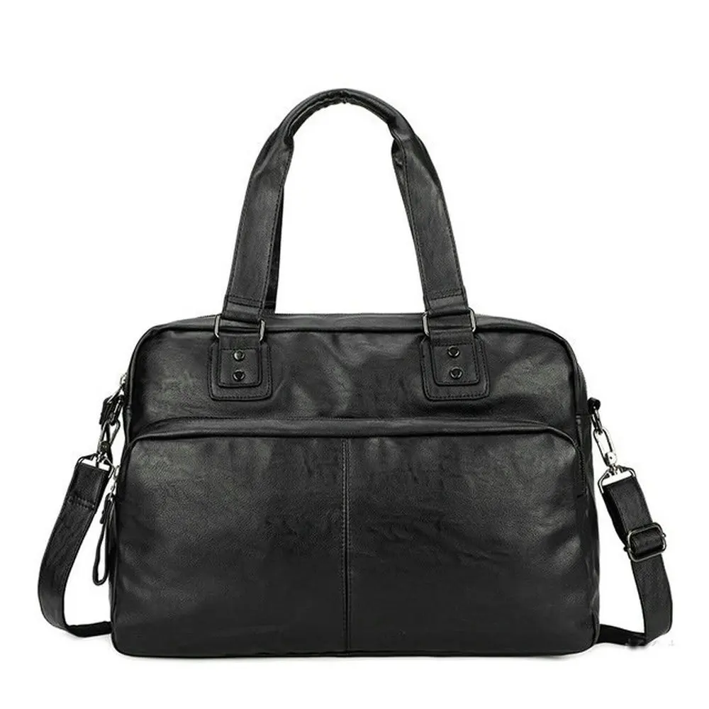 New Men's Handbag Casual Business Briefcase Large Capacity Multifunctional Shoulder Bag Diagonal Crossbody 69 | Багаж и сумки