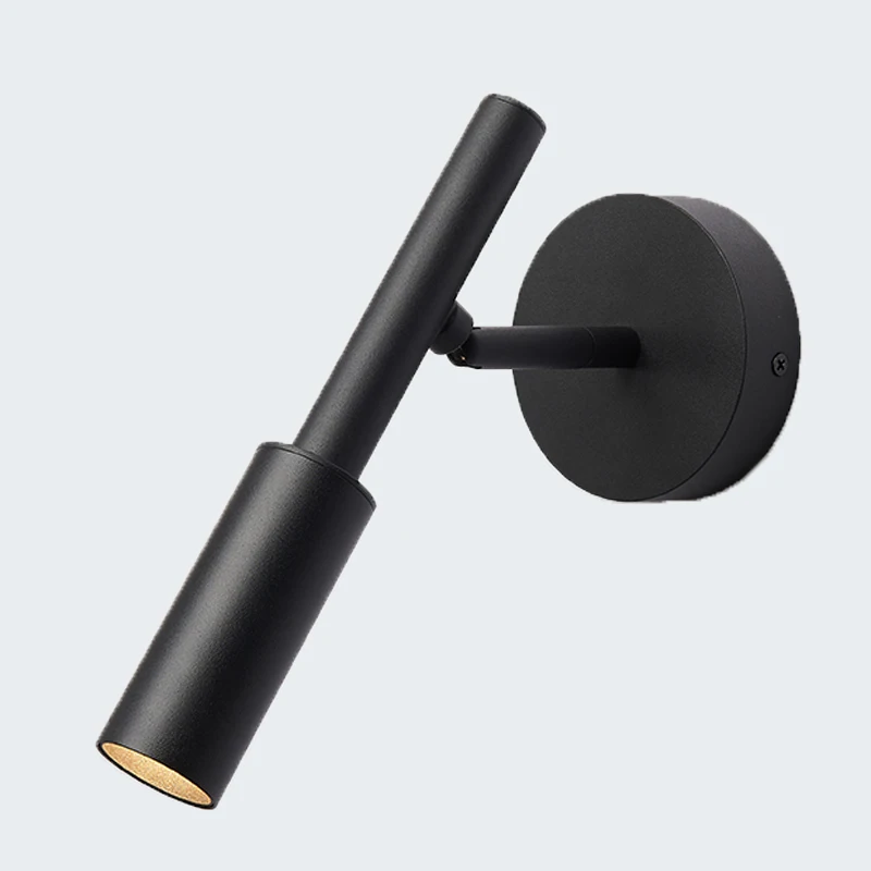 Простой светодиодный настенный светильник Zeroun регулируемая прикроватная лампа