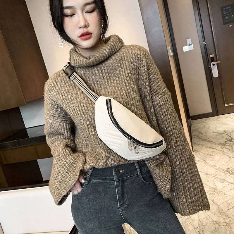 

2020 Woman Popular New Net Red Pockets Trendy Fashion All-match Single Shoulder Messenger Chest Bag Casual brand Free Shipping