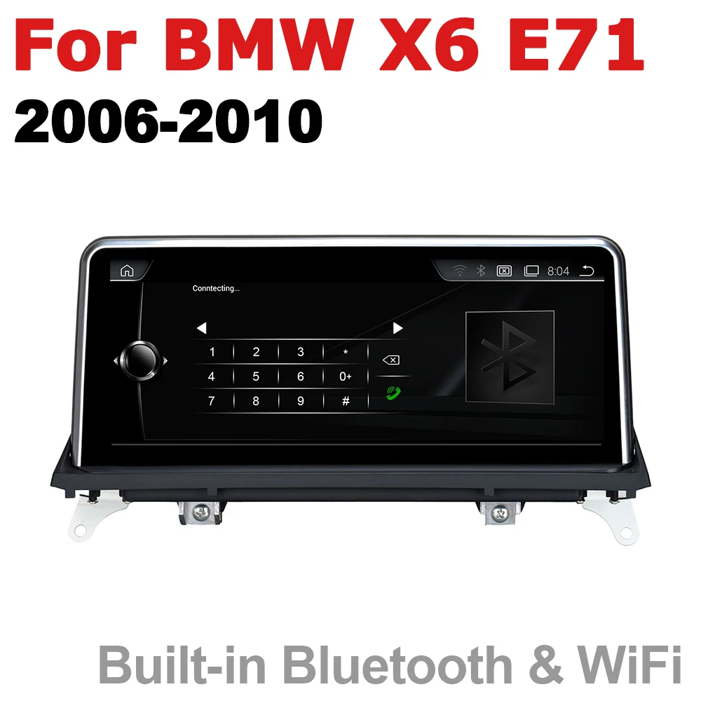 Автомагнитола для BMW X6 E71 2006 2007 2008 2009 2010 CCC Android GPS мультимедийный плеер стерео HD