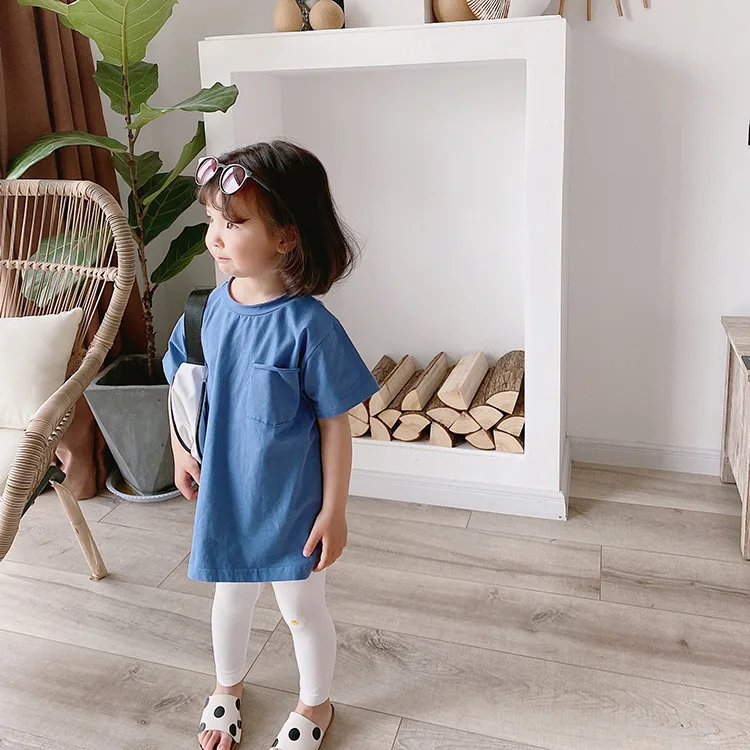 Новинка 2020 летняя футболка для маленьких девочек и мальчиков Детские Топы с