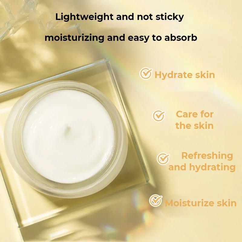 Уход за кожей лица коллагеновый крем увлажняющий для овечье масло с ланолином и