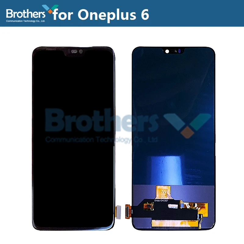 ЖК-экран для Oneplus 6, ЖК-дисплей для Oneplus 6, сенсорный экран в сборе, сенсорный дигитайзер, TFT экран, замена телефона, тестовая работа