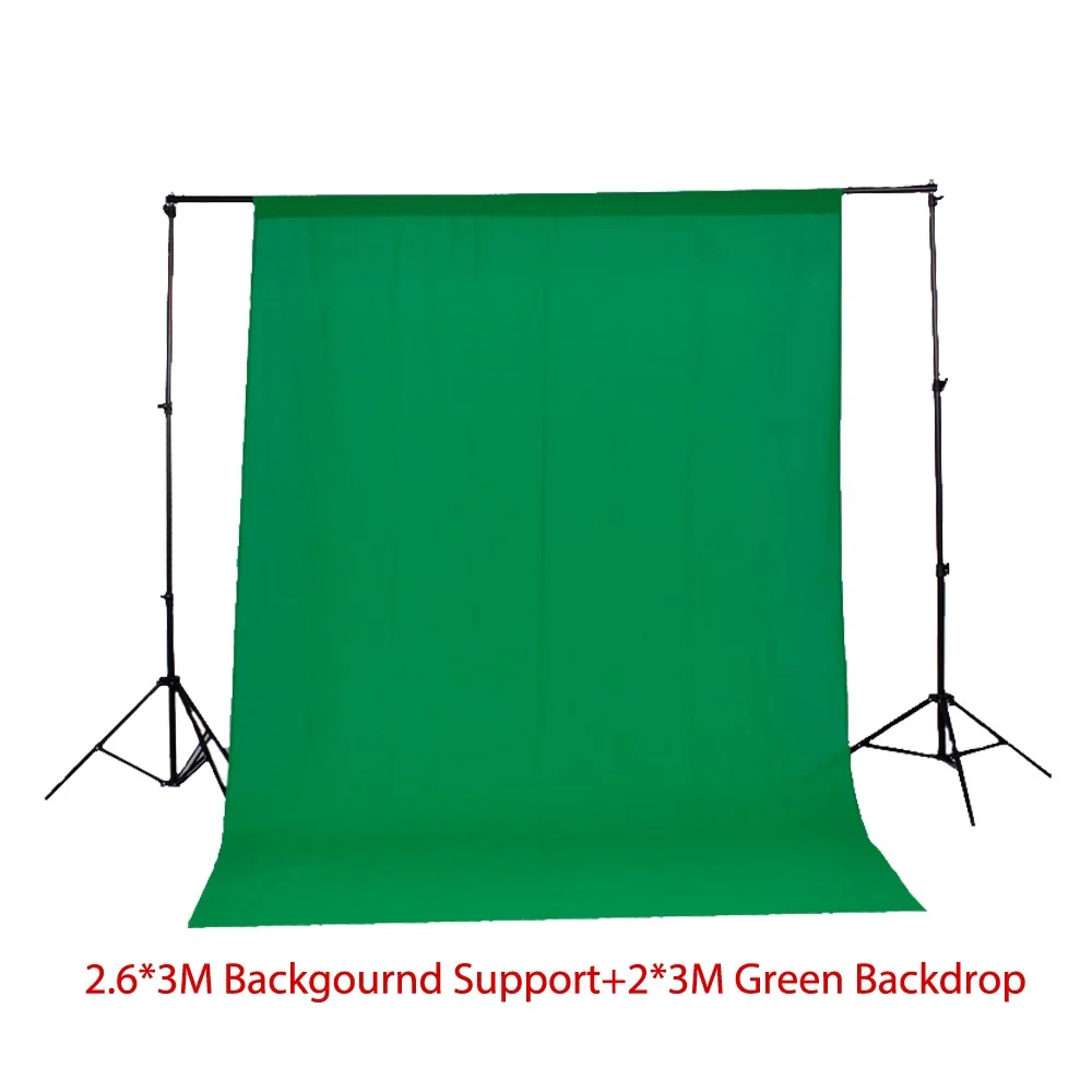

Photography Studio 4x3m Photo Background Backdrop Support Stand System Kit Set Photography Accessory HA