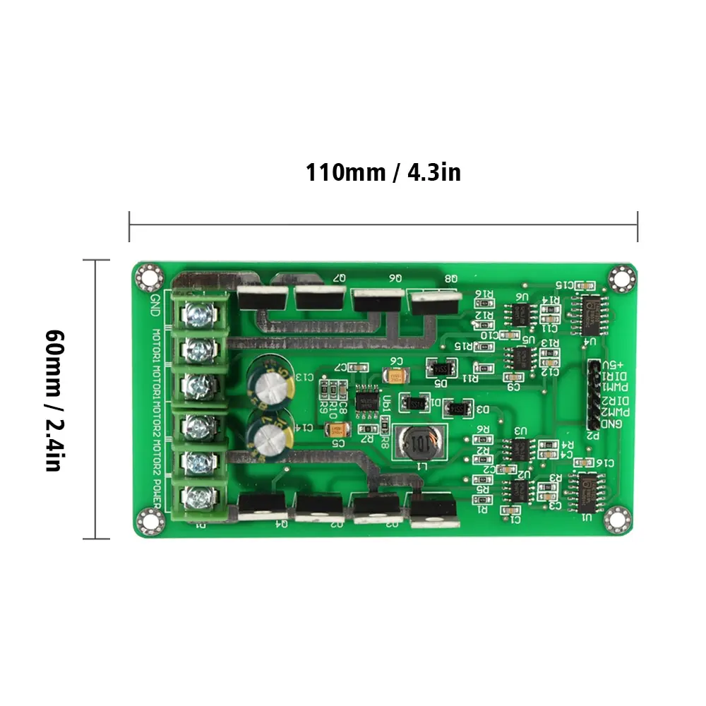 3 V-36 V двойной мотор драйвер платы модуля h-мост DC MOSFET IRF3205 10A пик 30A | Инструменты