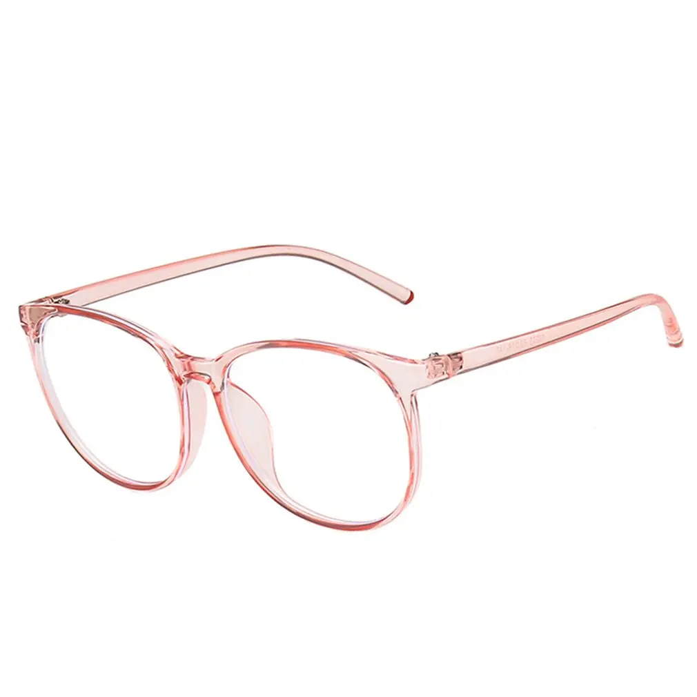 

Transparent Computer Glasses Frame Women Men Anti Blue Light Round Eyewear Blocking Glasses Optical Spectacle Eyeglass