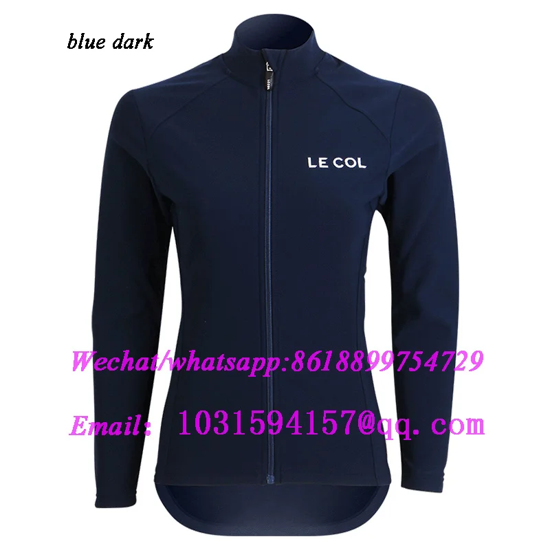 jersey le col cycling jersey winter clothes women long sleeve bike maillot roupa ciclismo invierno hombre roupa ciclismo feminina mujer - Цвет: jersey