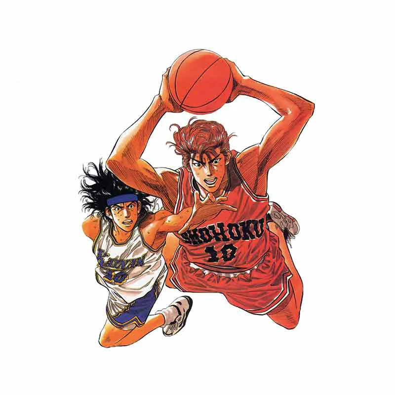 

13cm x 10cm For Slam Dunk Suitcase Decal Windshield Car Stickers Suitable For All Types Of Vehicle Decals RV JDM