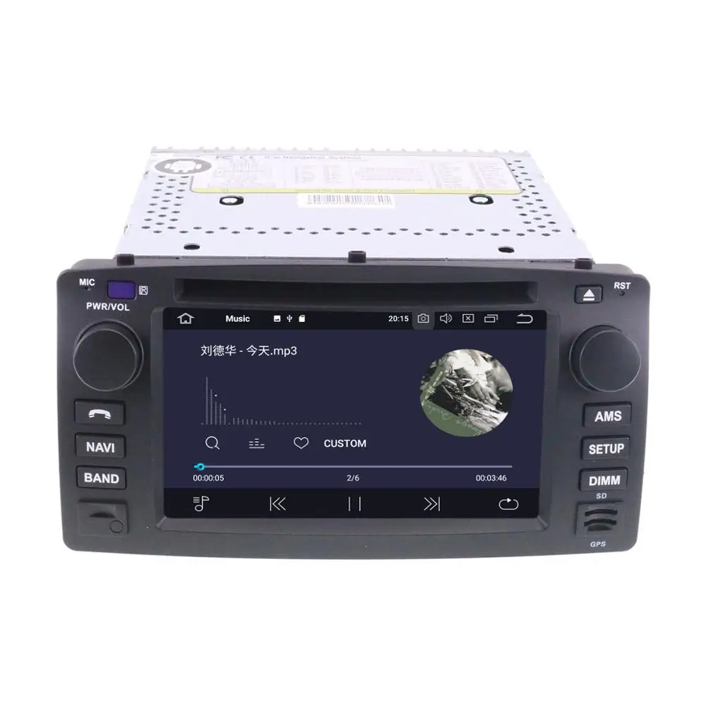 Автомобильный DVD-плеер на Android 10 0 4 Гб + 64 ГБ встроенный DSP мультимедийный