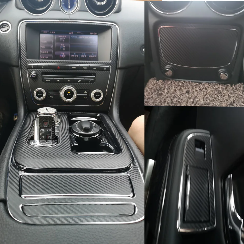 Для Jaguar XJ XJL 2010 2018 интерьерная Центральная панель управления дверная ручка