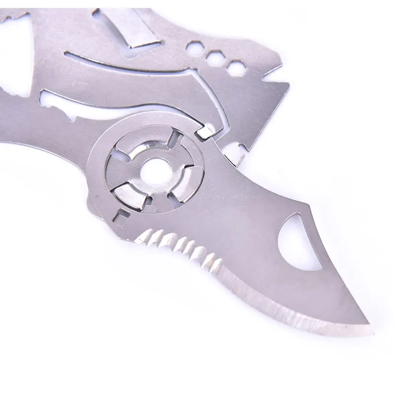 Multi-function Combination Tool 440 Stainless Steel Wallet Card Knife Portable Outdoor Pocket Tools | Спорт и развлечения
