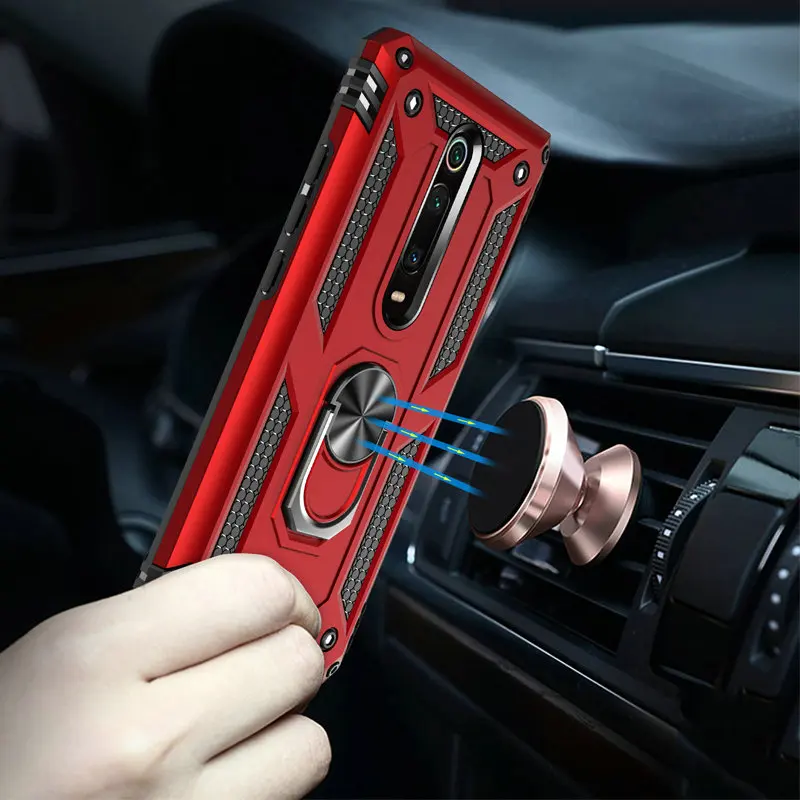 Для Xiaomi mi 9 T 9 Lite чехол Xiaomi mi 9 T чехол с металлическим кольцом автомобильный держатель телефона Funda Xiaomi mi 9 T Pro Чехол mi 9 T mi T9 SE задняя крышка