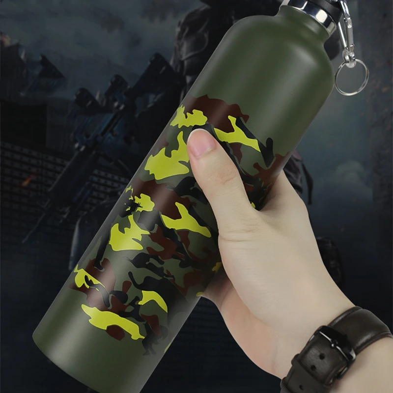 Портативная бутылка для воды скраб ручная чашка космическая Спортивная