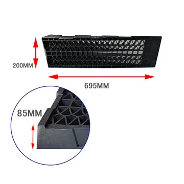 

3000KG Capacity Heavy Duty Car Ramps 70cm Plastic Portable Loading Access Ramps Lift Repair Maintenance Jack Lift Tool 2pcs/Pair