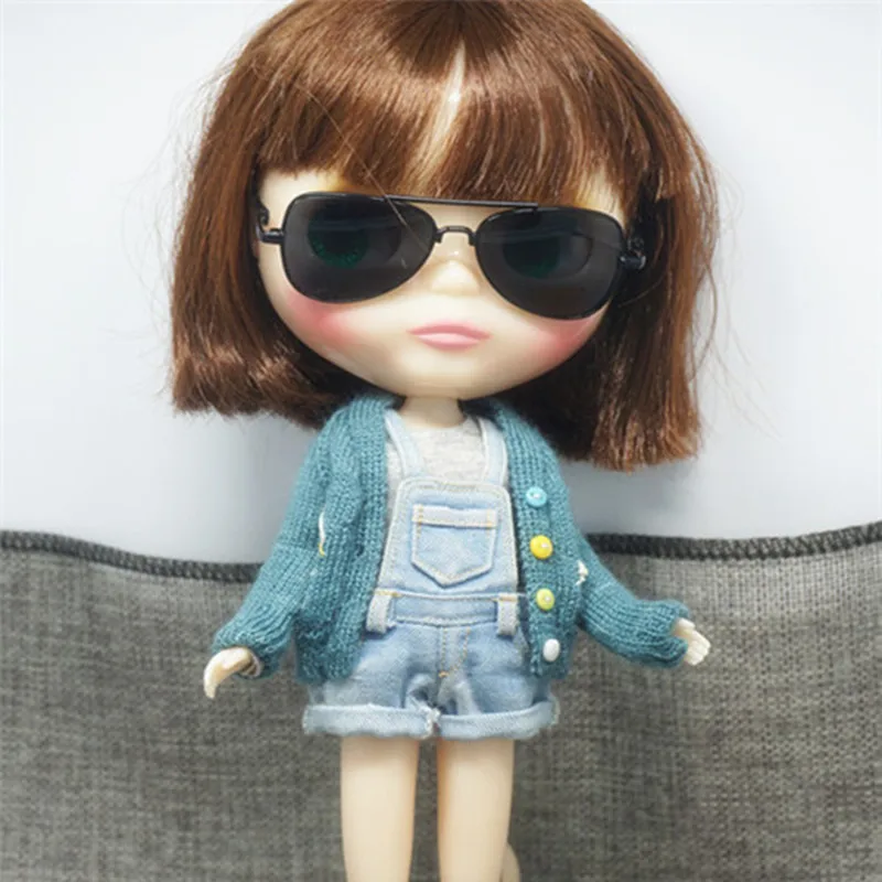 8 см Blyth солнцезащитные очки Цветной BL CC1224 (подходит для Blythedoll ледяной)|doll sunglasses|doll