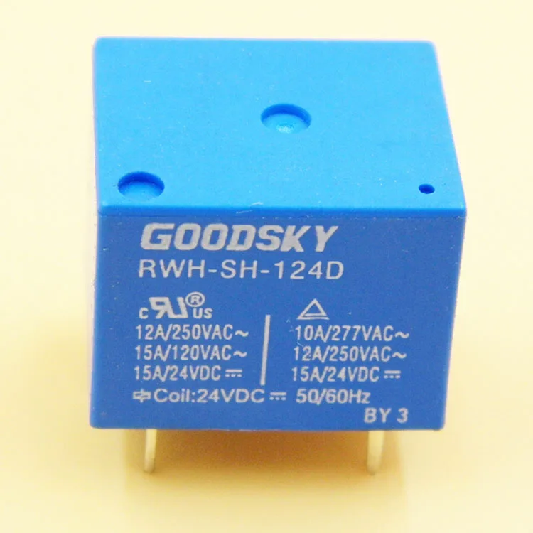 

10 шт./лот оригинальные реле RWH-SH-124D 24V