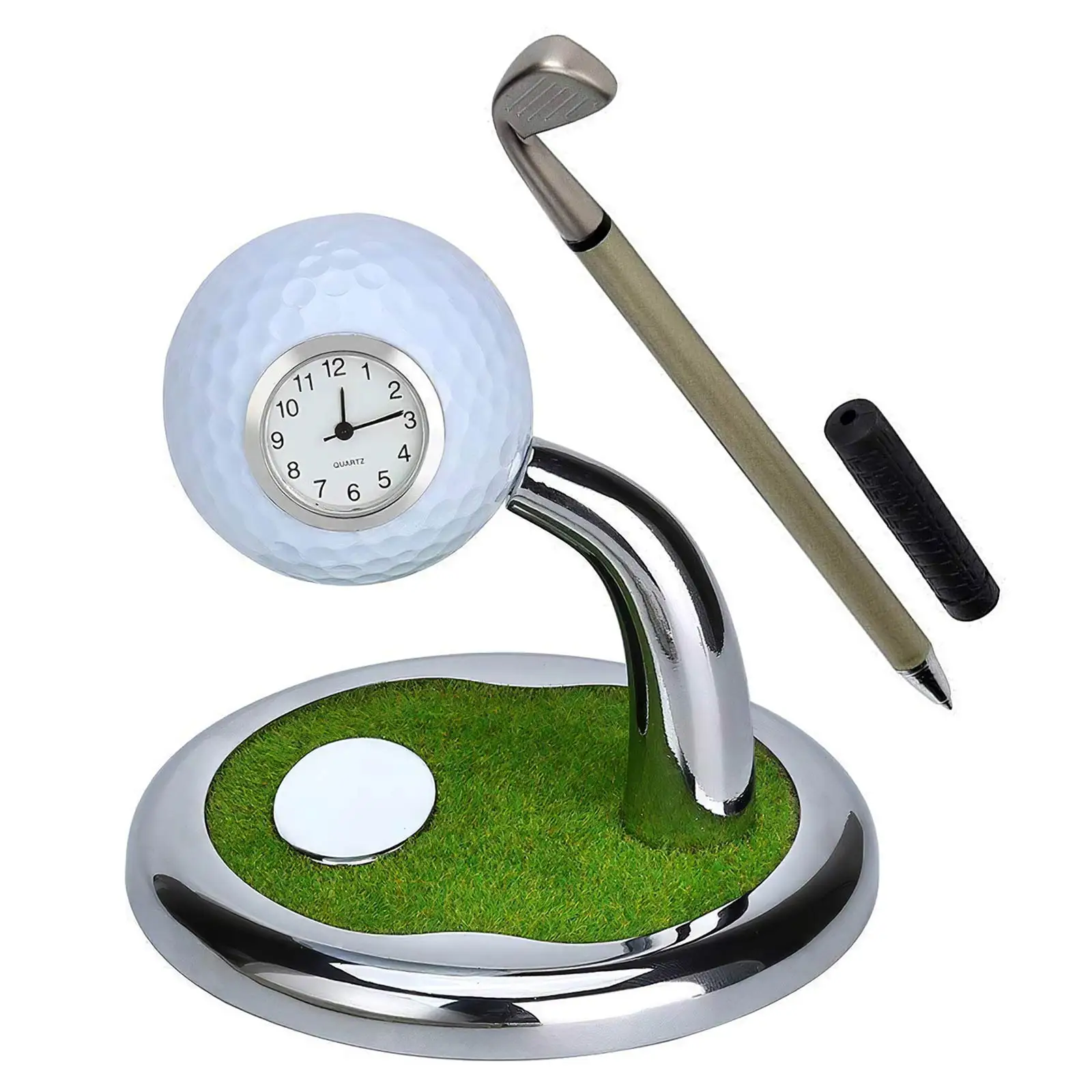 Новинка держатель-подставка с черными чернилами клиновидная Клубная ручка для