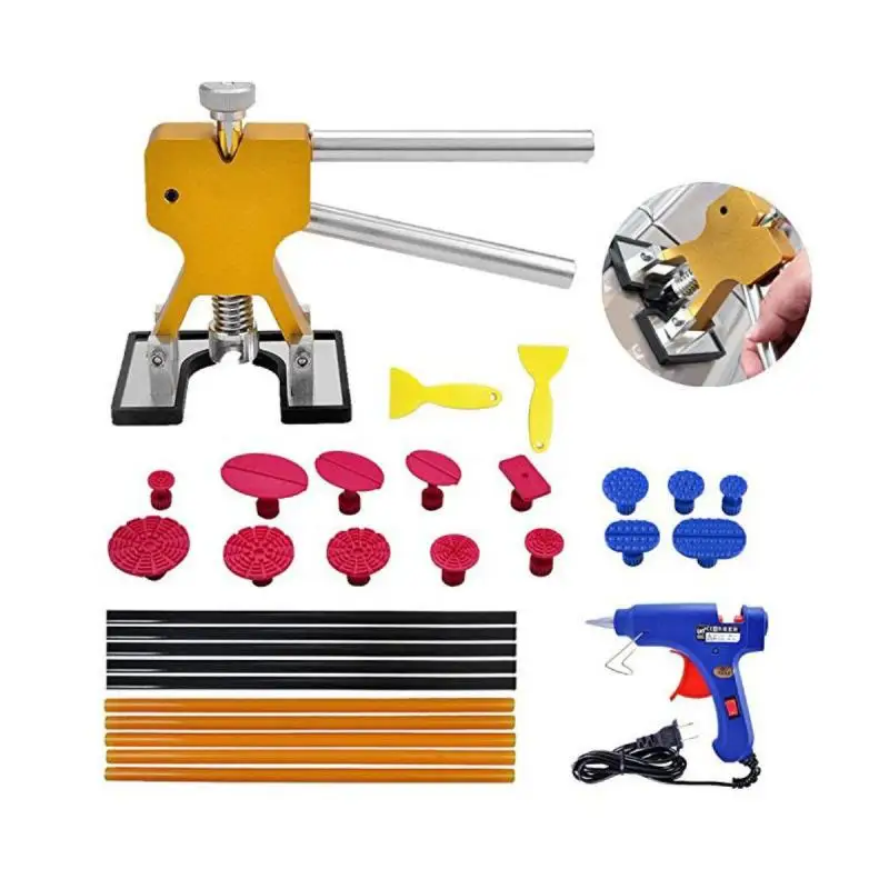 

Car Body Paintless Dent Repair Puller Tabs Lifter Tools Removal Glue Gun Kit NEW Car Dent Repair Puller Tool Repair Accessories