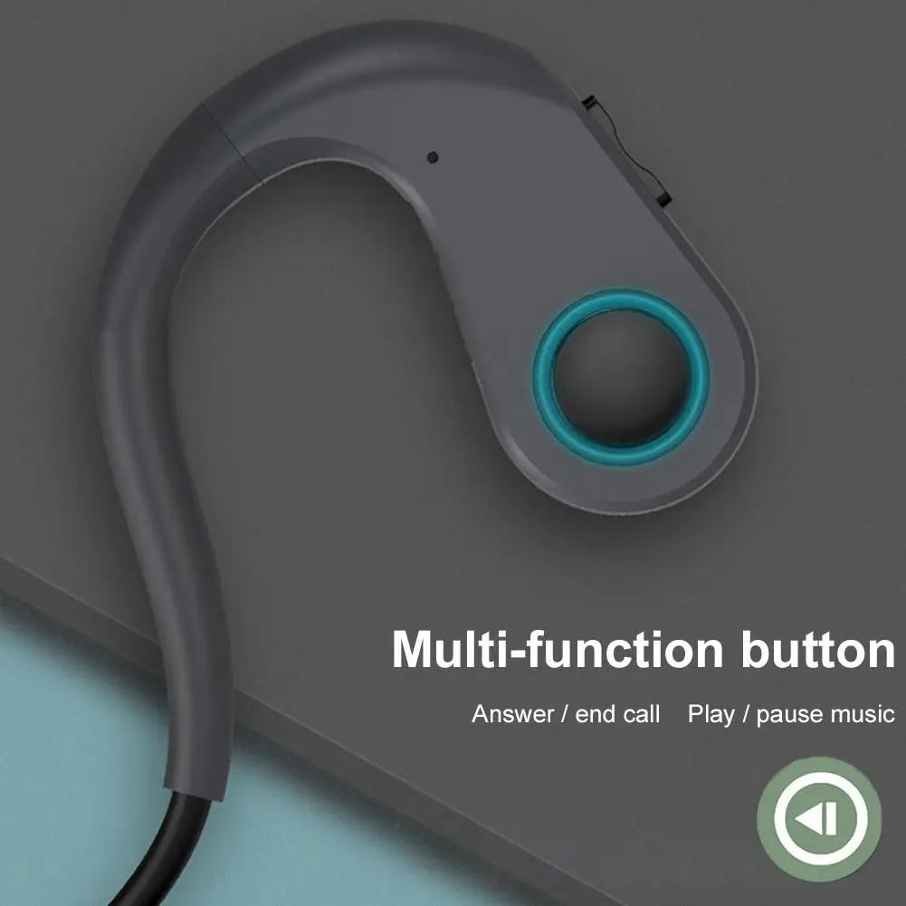 Bluetooth 5 0 гарнитура беспроводные наушники проводящая кость уличная