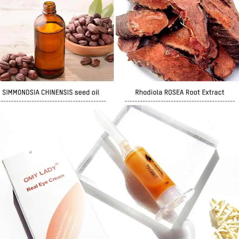 Крем для век мгновенное удаление мешков под глазами темных кругов укрепляющий