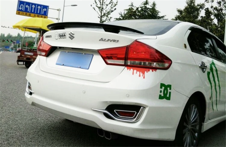 Спойлер для Ciaz ALIVIO заднее крыло автомобиля из АБС пластика грунтовка цветной