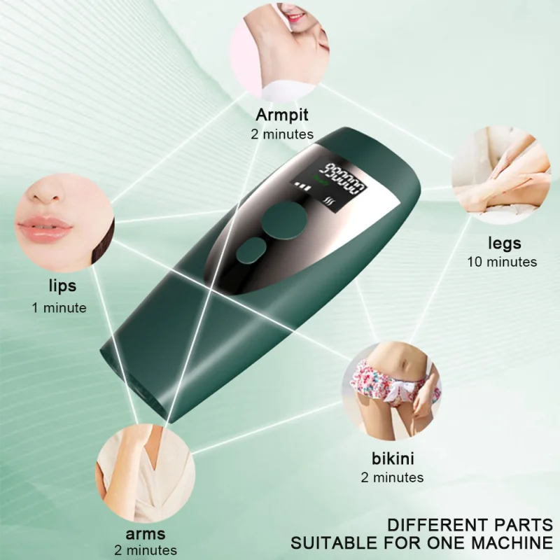 Дома держать депиляции лазерная мини волос лазерный эпилятор постоянное