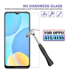 Закаленное стекло для OPPO A 15, A15S, мобильный телефон, 6,52 дюйма, oppoa15