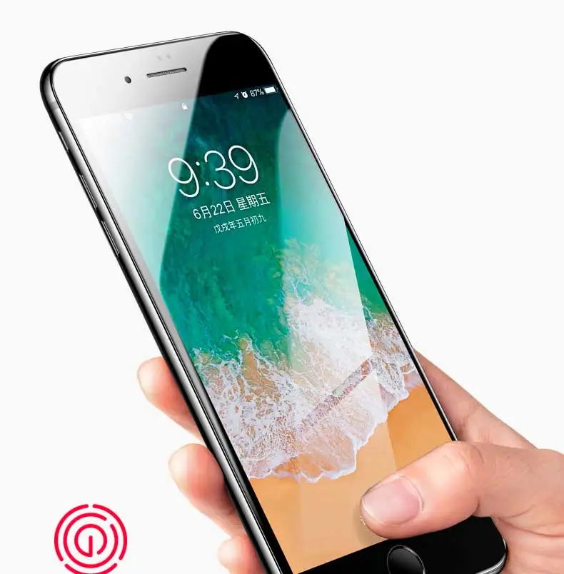 100D закаленное стекло с закругленными краями для iPhone X XR XS 11 Pro Xs Max полное покрытие защитное стекло на iPhone 7 8 6 6S Plus пленка