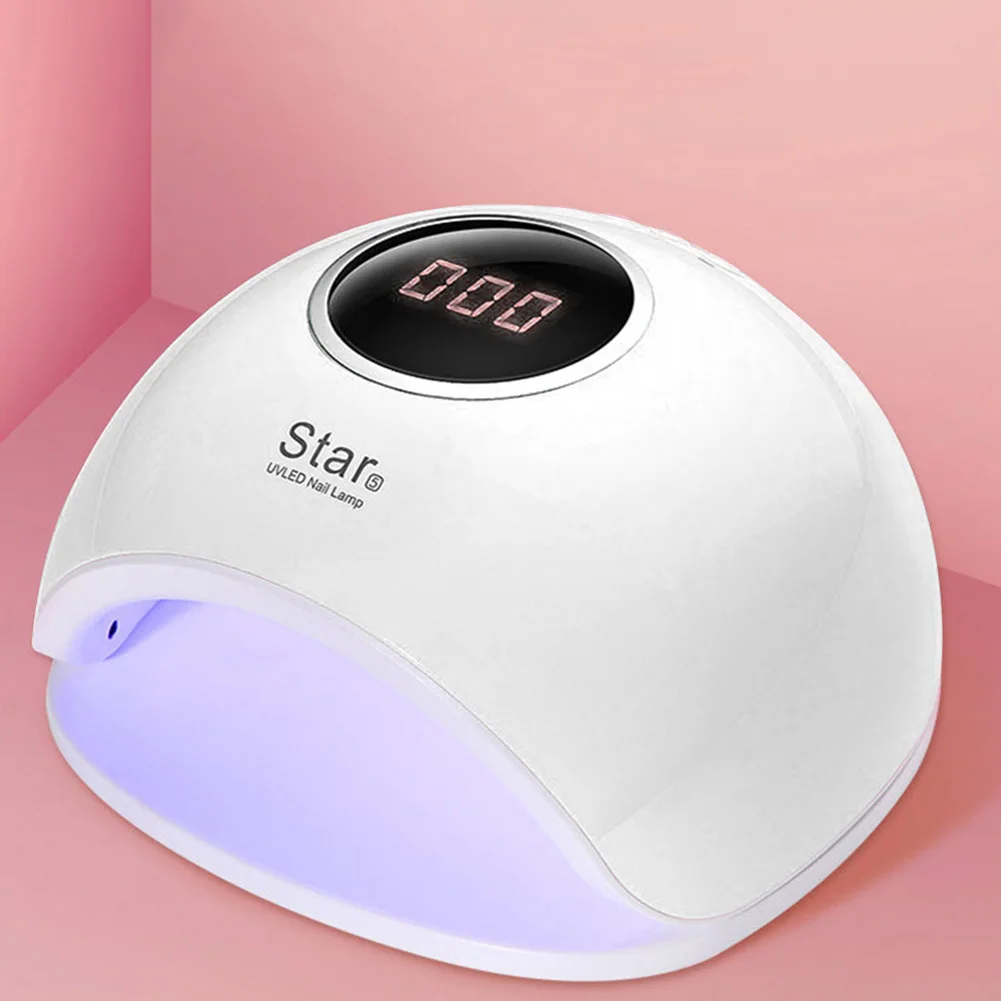 

72W UV Nail Art Lamp 4 Gears Timing Auto Sensor Manicure Dry Nail Drying Gel Light Lamp Nail Polish Dryer Tools