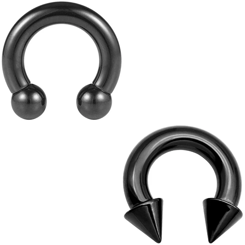 Кольцо из нержавеющей стали для пирсинга киски 2 шт.|Украшения тела| |