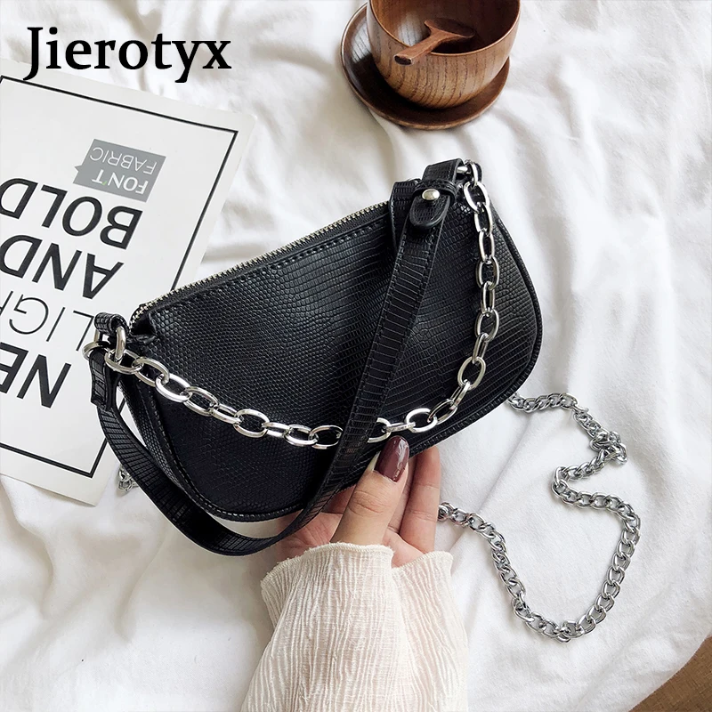 JIEROTYX Роскошная брендовая дизайнерская женская сумка с цепочкой на ремне