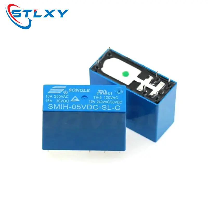 2 шт. 5 В 12 24 SMIH-05VDC-SL-C SMIH-12VDC-SL-C SMIH-24VDC-SL-C Реле 250 16 А 8 контактов SMIH-05V постоянного
