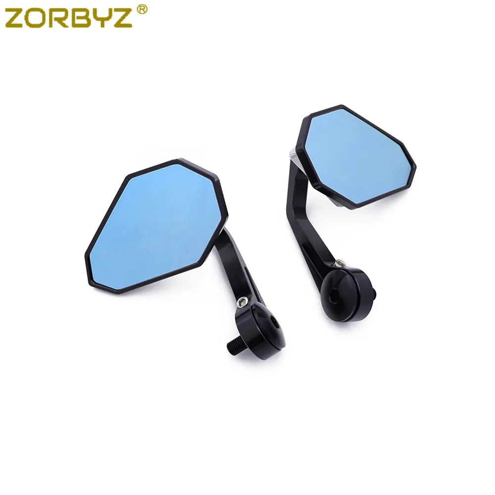 ZORBYZ CNC алюминиевая ручка для мотоцикла боковое зеркало заднего вида 10 мм резьба