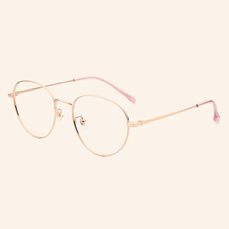 

Retro New Arrival Beta Titanium Frame Glasses Full Rim Eyewear Unisex Myopia Spectacles with Spring Hinges Hot Selling