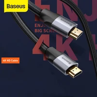 baseus 4k 60hz hdmi compatible cable kx hd to 4k hd extension splitter cable for tv switch projector laptop office video cable