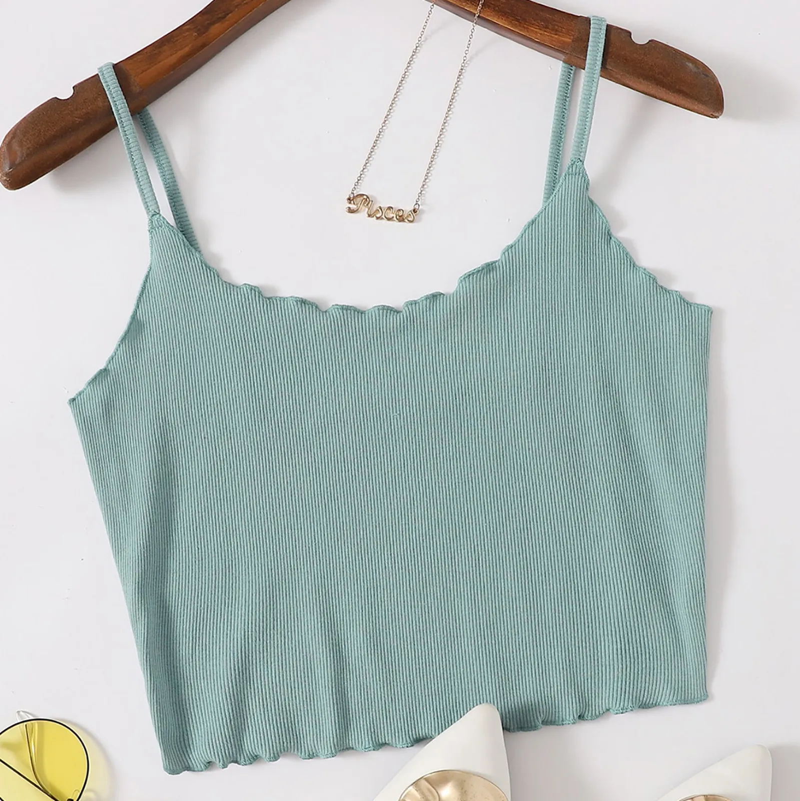 Tops Women Ladies Tanks Solid Sleeveless Pullover Vest Tank Crop Tops Shirts топик женский Female Harajuku Summer Clothes