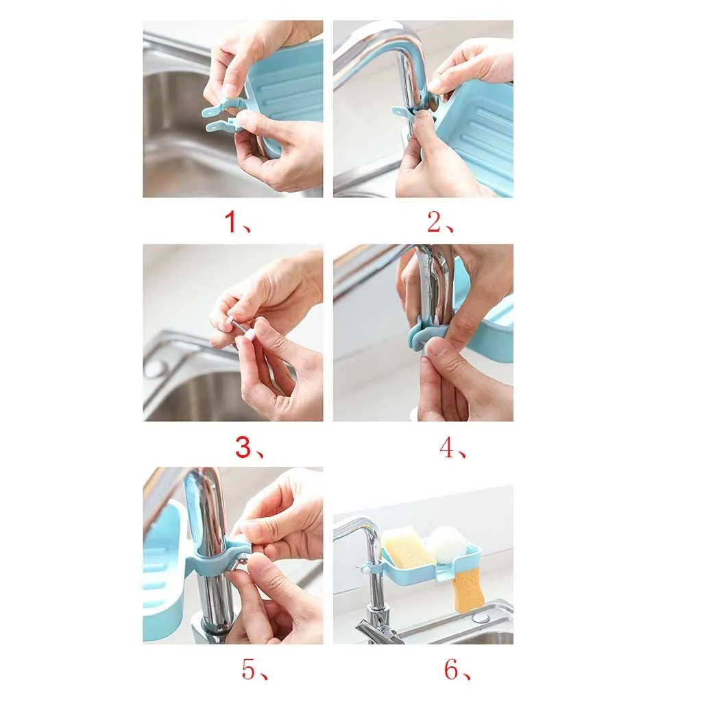 Кухонная сушилка креативная регулируемая стойка для хранения раковины вешалка