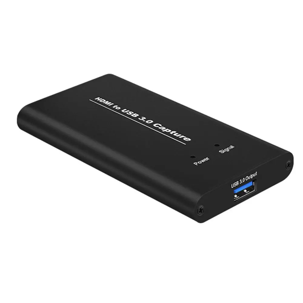 USB3.0 4K60Hz видеозахвата HD HDMI к USB карта ключ игровой потоковое устройство для