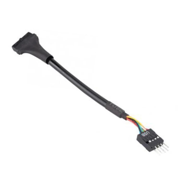 

USB2.0 male housing to USB 3.0 19pin20pin female adapter cable male to female extension cable