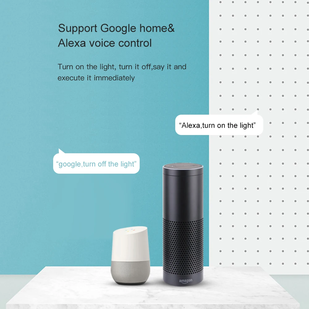 

Woolley WiFi Wall Switch Smart Light Switch with Glass Panel 1/2/3 Gang EU/US Touch Sensor Voice Control for Alexa Google Home