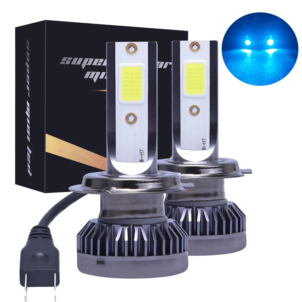 12V LED 72W 12000LM Car headlight Mini Lamp H7 LED Bulbs H1 LED H8 H11 Headlamps Kit 9005 HB3 9006 HB4 6000k Fog Light