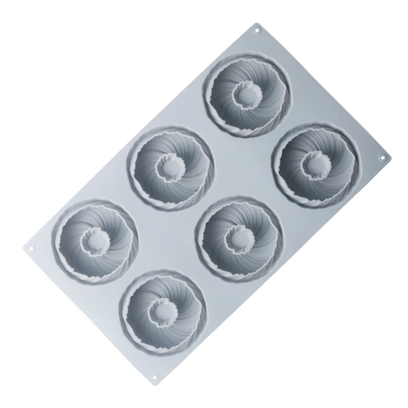 Meibum 6 спиральная форма для десертного торта силиконовая домашнего вечерние формы