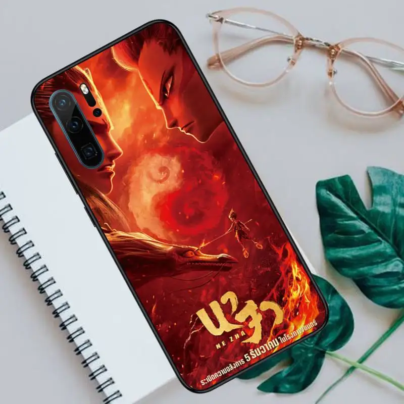 Волшебный ребенок Ne Zha Ao китайский аниме чехол для телефона Huawei honor Mate 10 20 30 40 i 9 8 pro