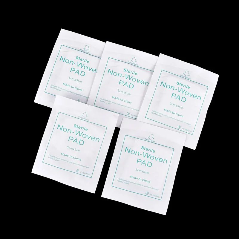 

10 Pcs Large Size Hypoallergenic Non-woven Medical Adhesive Wound Dressing Band aid Bandage Large Wound First Aid 5cmX5cm