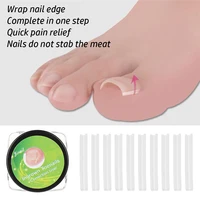 12pcsset ingrown toe nail correction sticker patch paronychia correction file wire corrector foot care treatment tool