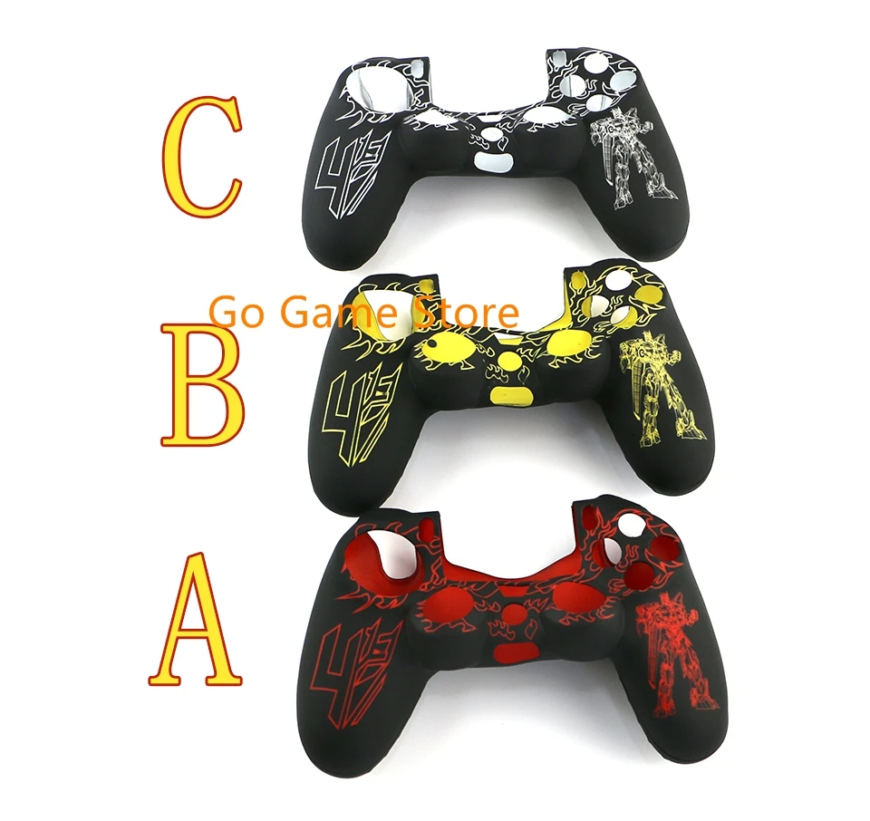 2 шт./лот для контроллера PS4 силиконовый чехол защитный кожи