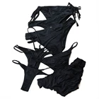 Женские трусики, короткие плавки, бикини, низкая талия, трусы для девушек, черный бикини, бразильские плавки, сексуальный секретный купальник