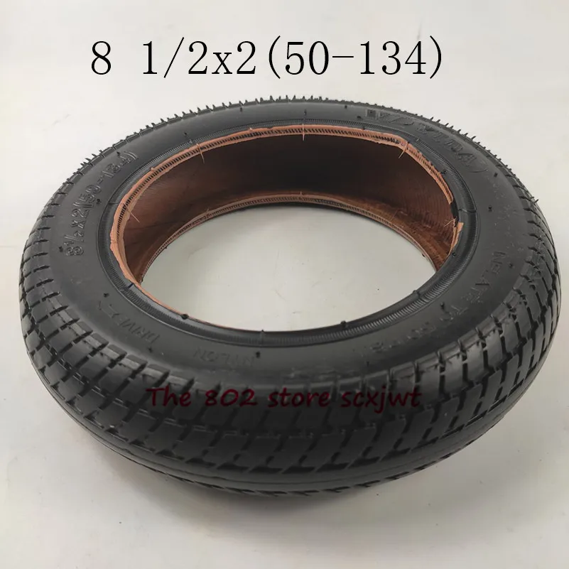 Хорошее качество 8 1/2X2(50-134) внутренняя труба и обод для газового электрического умного электрического скутера внутренняя труба в комплекте 8,5x2 шина