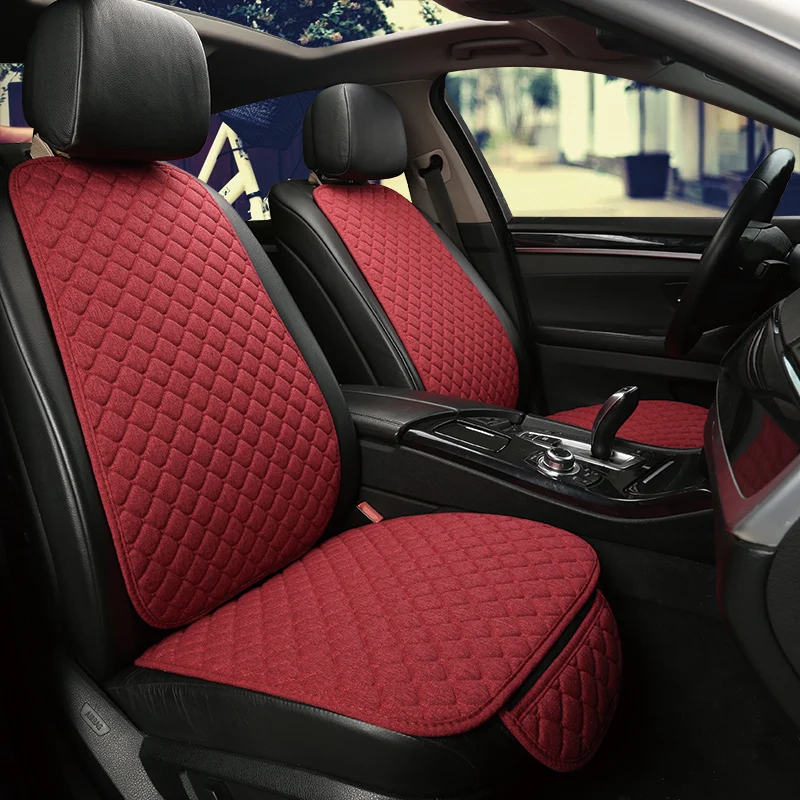 Льняная накидка на сиденье автомобиля для MAZDA 3 CX-5 2 5 6 CX-3 CX-4 CX-7 CX-9 MX-5 RX-8